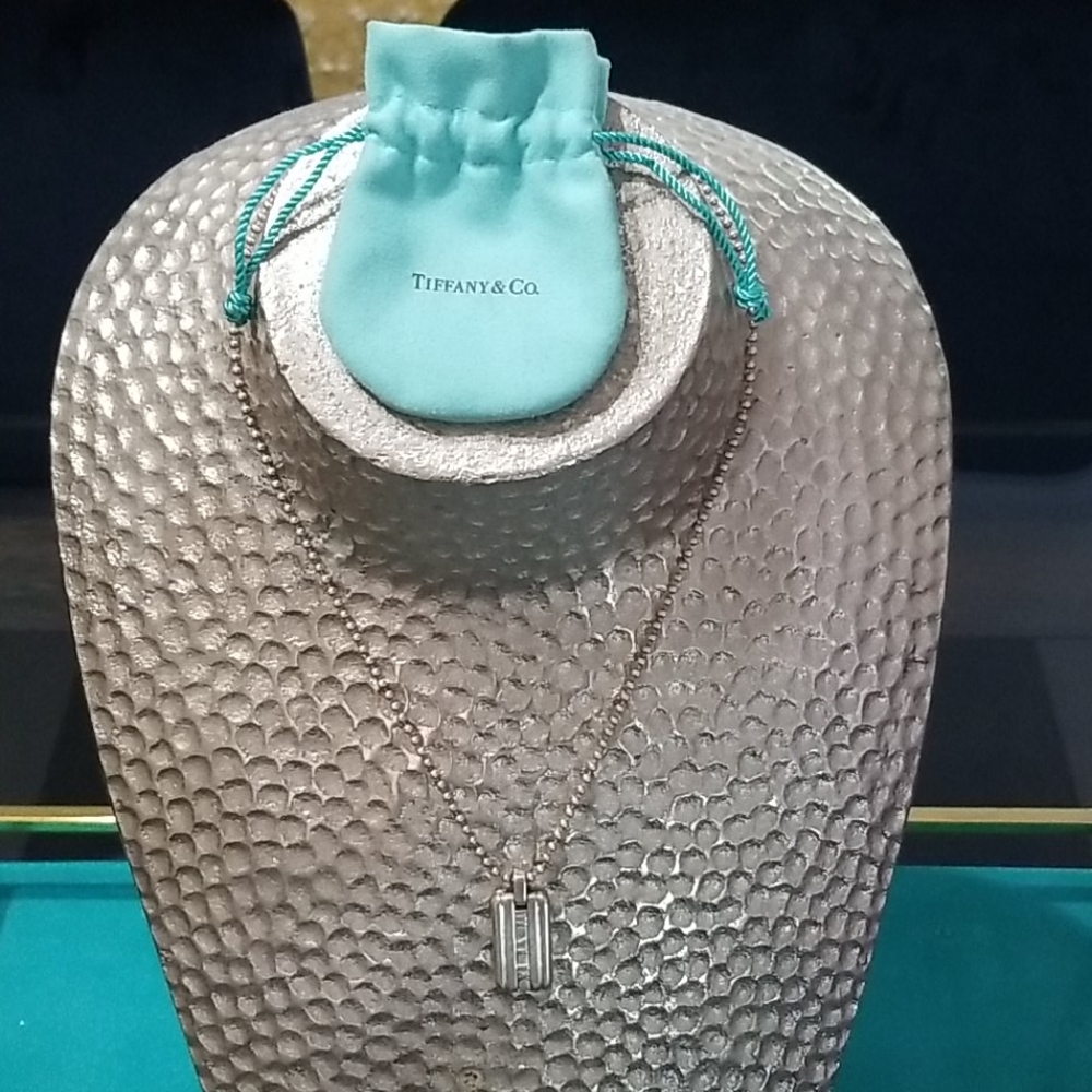 Tiffany & Co Sterling Silver Atlas Necklace